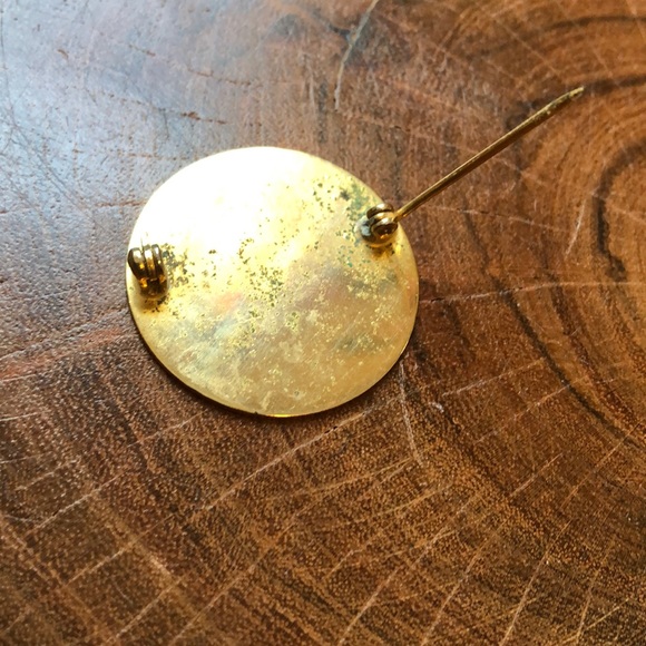 Vintage Cursive Letter Y Brooch - Picture 7 of 8